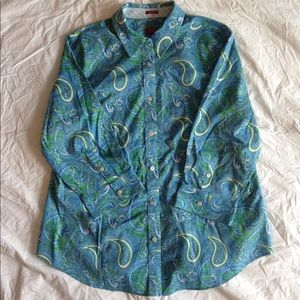 Paisley Talbots Haberdashery Button Down